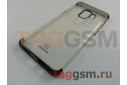 Задняя накладка для Samsung G960FD Galaxy S9 (силикон, черная (Kingdom Series)), Usams