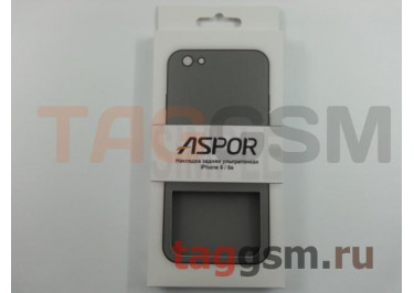 Задняя накладка для iPhone 6 / 6S (4.7") (серия SIMPLE, ультратонкая, черная) ASPOR