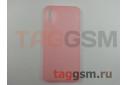Задняя накладка для iPhone XS Max (серия SIMPLE, ультратонкая, розовая) ASPOR