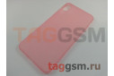 Задняя накладка для iPhone XS Max (серия SIMPLE, ультратонкая, розовая) ASPOR