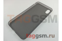 Задняя накладка для iPhone XS Max (серия SIMPLE, ультратонкая, черная) ASPOR