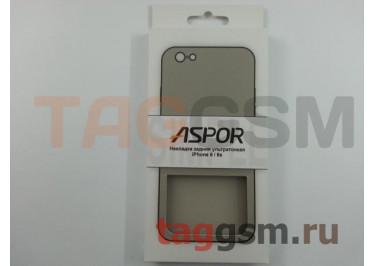 Задняя накладка для iPhone 6 / 6S (4.7") (серия SIMPLE, ультратонкая, серая) ASPOR