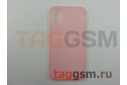 Задняя накладка для iPhone X / XS (серия SIMPLE, ультратонкая, розовая) ASPOR