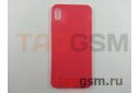 Задняя накладка для iPhone XS Max (серия SIMPLE, ультратонкая, красная) ASPOR