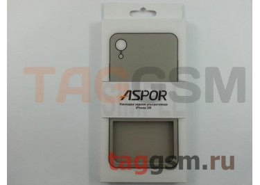 Задняя накладка для iPhone XR (серия SIMPLE, ультратонкая, серая) ASPOR
