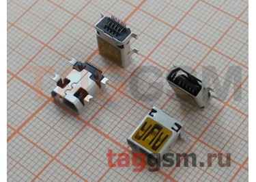 Разъем для планшетов Mini USB 2.0 (USB-MU-010-F03) 10pin