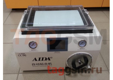 Станок для склейки дисплейного модуля AIDA A-408A (автоклав, компрессор, вакуумная камера + пресс, вакуумный насос, дополнитнльная барокамера)
