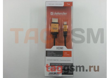 Кабель HDMI to micro HDMI ver.1.4 1m (черный) Defender