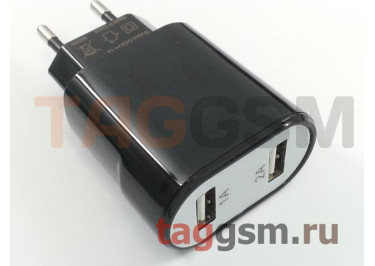 Блок питания USB (сеть) 1000mAh (черный) Navitoch