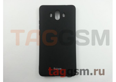 Задняя накладка для Huawei Mate 10 (силикон, матовая, черная (Matte)) Faison