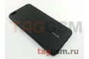 Задняя накладка для Xiaomi Mi 5C (силикон, матовая, черная) Cherry