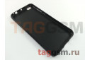 Задняя накладка для Xiaomi Mi 5C (силикон, матовая, черная) Cherry