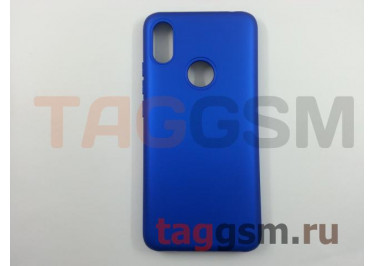 Задняя накладка для Xiaomi Redmi 2S (силикон, матовая, синяя)