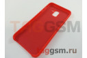 Задняя накладка для Samsung J6 / J600 Galaxy J6 (2018) (силикон, матовая, красная)