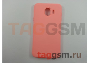 Задняя накладка для Samsung J4 / J400 Galaxy J4 (2018) (силикон, матовая, розовая)