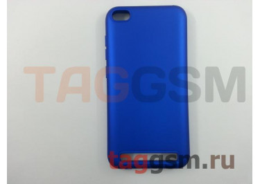 Задняя накладка для Xiaomi Redmi 5A (силикон, матовая, синяя)