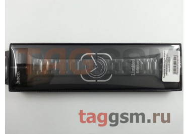 Ремешок для Apple Watch 38mm / 40mm (металл, черный) HOCO