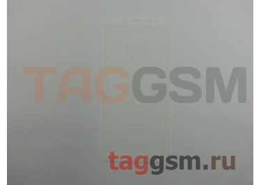 Пленка / стекло на дисплей для Samsung A6 / A600 Galaxy A6 (2018) (Gorilla Glass) 5D (белый) техпак