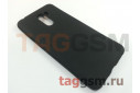 Задняя накладка для Xiaomi Pocophone F1 (силикон, матовая, черная) FINITY