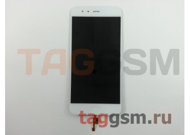 Дисплей для Xiaomi Mi 6 + тачскрин + сканер отпечатка пальца (белый)