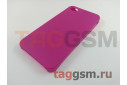 Задняя накладка для iPhone 4 / 4S (фиолетовая 0,3mm) Ensi