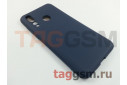 Задняя накладка для Huawei Nova 4 (силикон, матовая, темно-синяя (Soft Matte)) NEYPO