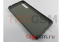 Задняя накладка для Huawei P20 Pro (силикон, под ткань, серая) Задняя накладка для Huawei P20 Pro (силикон, под ткань, серая)