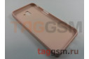 Задняя накладка для Samsung J6 Plus / J610 Galaxy J6 Plus (2018) (силикон, под ткань, розовая)