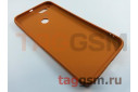Задняя накладка для Xiaomi Mi A1 / Mi 5x (силикон, под ткань, оранжевая)