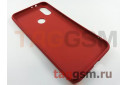 Задняя накладка для Xiaomi Mi A2 / Mi 6x (силикон, под ткань, красная)