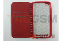 Сумка футляр-книга для XIAOMI Redmi 5A (экокожа, с силиконовым основанием, на магните, красная), техпак