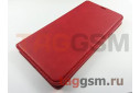 Сумка футляр-книга для XIAOMI Mi MAX 3 (экокожа, с силиконовым основанием, на магните, красная), техпак