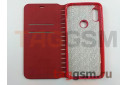 Сумка футляр-книга для XIAOMI Redmi Note 6 Pro (экокожа, с силиконовым основанием, на магните, красная), техпак