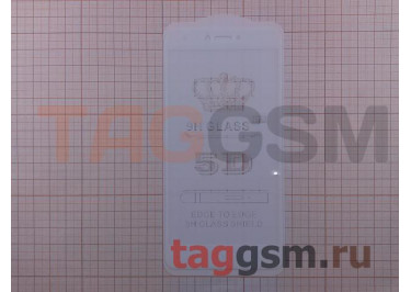 Пленка / стекло на дисплей для XIAOMI Redmi Note 4X (Gorilla Glass) 5D (белый) техпак