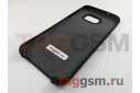 Задняя накладка для Samsung G935 Galaxy S7 Edge (силикон, черная), ориг