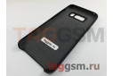 Задняя накладка для Samsung G950 Galaxy S8 (силикон, черная), ориг