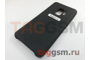 Задняя накладка для Samsung G960FD Galaxy S9 (силикон, черная), ориг