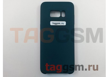 Задняя накладка для Samsung G950 Galaxy S8 (силикон, синий космос), ориг