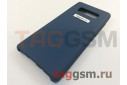 Задняя накладка для Samsung N950 Galaxy Note 8 (силикон, синяя), ориг