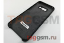 Задняя накладка для Samsung G955 Galaxy S8 Plus (силикон, черная), ориг