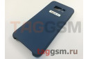 Задняя накладка для Samsung G955 Galaxy S8 Plus (силикон, синяя), ориг