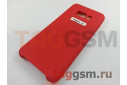 Задняя накладка для Samsung G955 Galaxy S8 Plus (силикон, красная), ориг