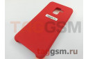 Задняя накладка для Samsung A8 / A530 / Galaxy A8 (2018) (силикон, красная), ориг