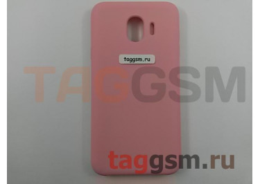 Задняя накладка для Samsung J4 / J400 Galaxy J4 (2018) (силикон, розовая), ориг