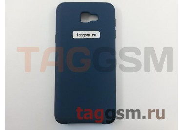 Задняя накладка для Samsung G570F Galaxy J5 Prime (силикон, синяя), ориг