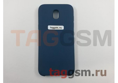 Задняя накладка для Samsung J5 / J530 Galaxy J5 (2017) (силикон, синяя), ориг