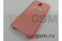 Задняя накладка для Samsung J7 / J730 Galaxy J7 (2017) (силикон, розовый), ориг