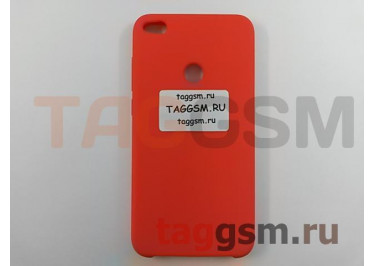 Задняя накладка для Huawei Honor 8 Lite (силикон, оранжевая), ориг
