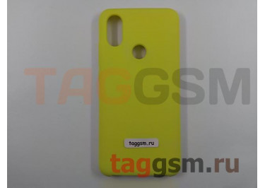 Задняя накладка для Xiaomi Mi A2 / Mi 6x (силикон, лимонная), ориг