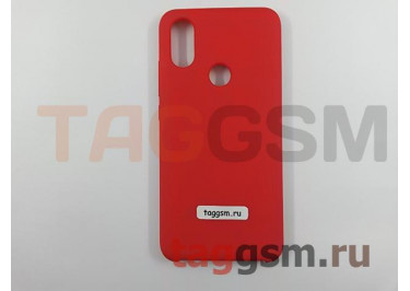 Задняя накладка для Xiaomi Mi A2 / Mi 6x (силикон, красная), ориг